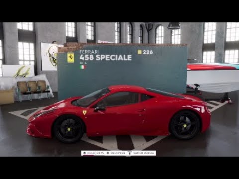 The Crew 2: Ferrari 458 Speciale Customization! - Youtube