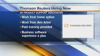 Workers Wanted: Thomson Reuters hiring now