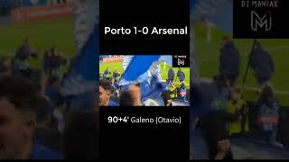 Galeno 94th Minute Goal vs Arsenal | Porto vs Arsenal 2024 #shorts