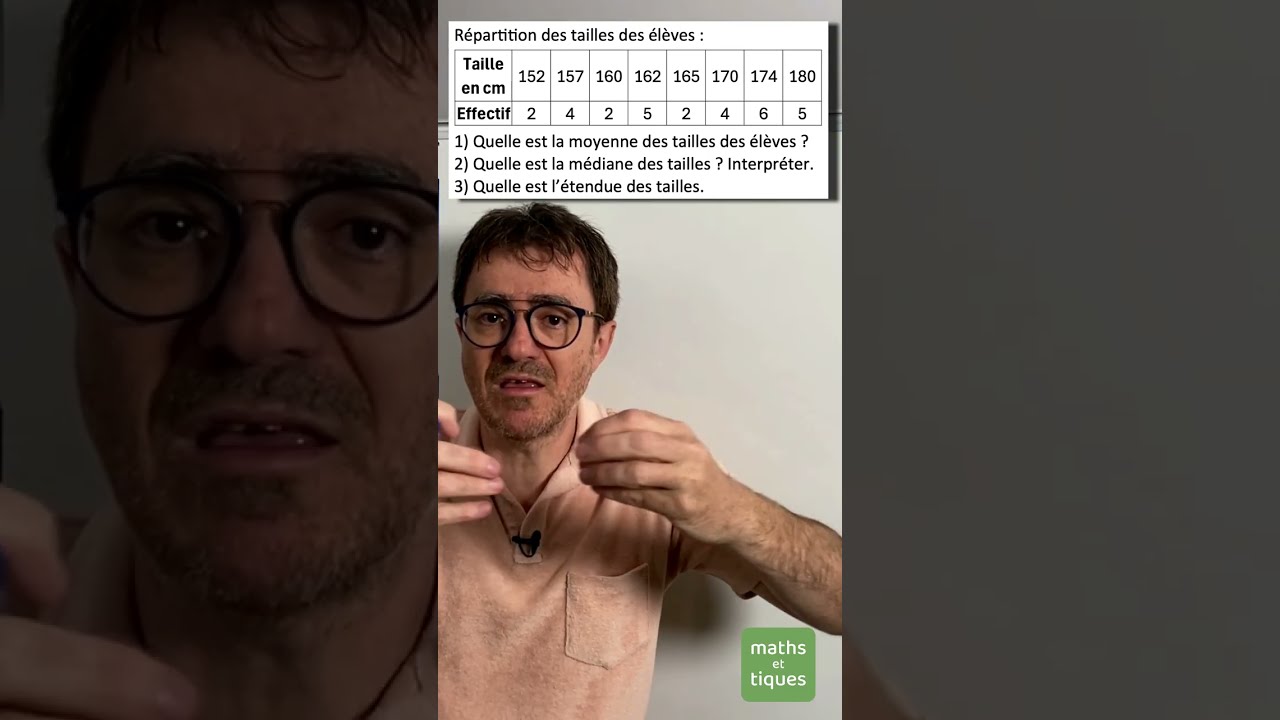 Prépare le BREVET - Jour 12 : Statistiques