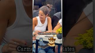 Carmen Mundt Rates Kimi’s Cowboy Hat 🤠⭐ #KimiAntonelli #CarmenMundt #mercedesamgf1 #f1
