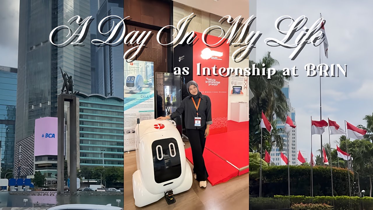INTERNSHIP vlog!🖇️ a day in my life as intern at Jakarta, soo much fun ...