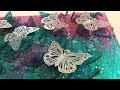 Inserting lights into your resin art