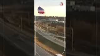 Abdde Sıcak Hava Balonu Böyle Düştü 2 Yaralı A Haber