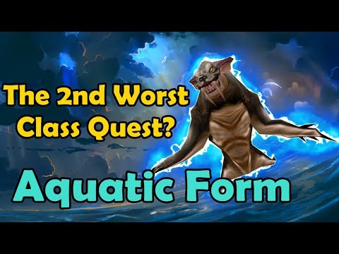 The Difficult Aquatic Form Quest Chain Vanilla WoW (How to get Aquatic Form Classic)