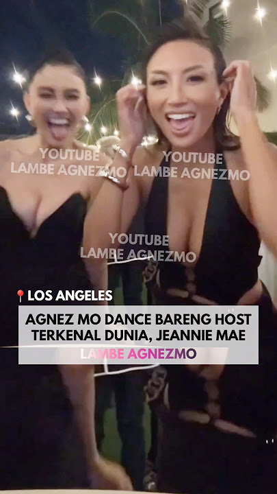 Agnez Mo Dance Bareng Host Dunia Jeannie Mai #agnezmo #jeanniemai
