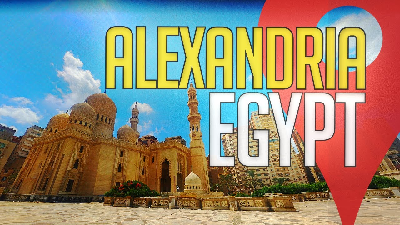 Let's virtually explore Alexandria Egypt!