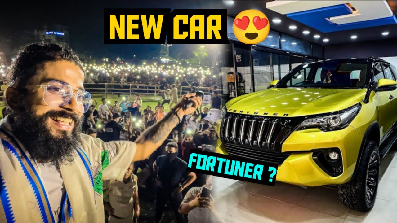 Finally Ride Pr Apni New Car Fortuner Legender Lene Ka Soch Hi Liya 😍