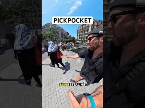 🚨We Spotted a Prolific Pickpocket Hunting for Her Next Victim! #wildandry #shorts #pickpocket