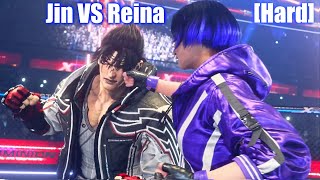 Tekken 8  Reina VS Jin Boss Fight (Hardest Difficulty)