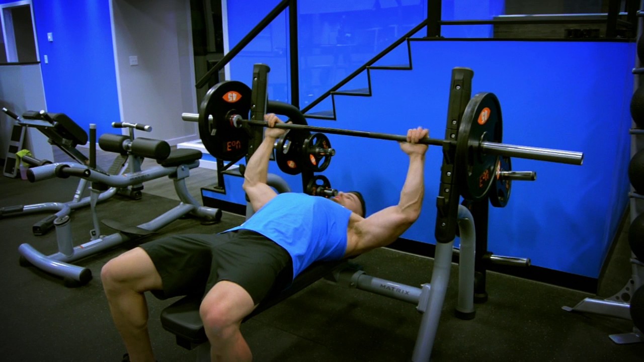 NXTLVL Alan Dyck Flat Barbell Bench Press YouTube