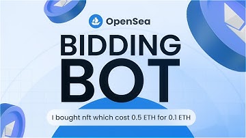 Opensea Bot | NFT bot (bidding, Auto-sell/buy, listing) | NFT Trading Bot