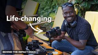 Uganda filmmaker gets new camera from fundraiser
