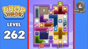 Drop The Cat level 262 solution 