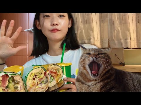고양이와 산다, 써브웨이 참치콤보