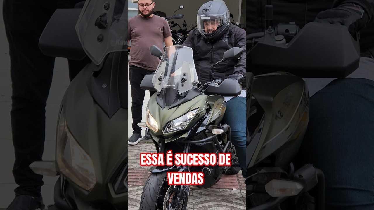 Mais uma Versys 650 indo pras ruas! Parabéns Maurício! 