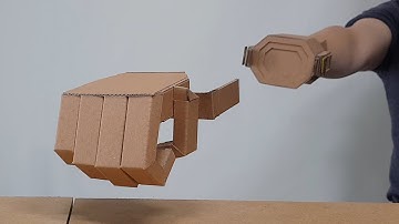 How to make Rocket Robot Punch from Cardboard