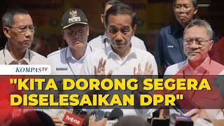 Jokowi Jawab Soal RUU Perampasan Aset Hingga Polemik Pencopotan Brigjen Endar di KPK