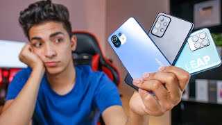 مقارنة Mi 11 Lite و Samsung A52 و Realme 8 pro | هتغير رأيك بعد الفيديو