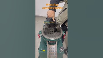 Disassembly and assembly of the new 300 model pellet machine press wheel #pelletmachine #pelletmaker