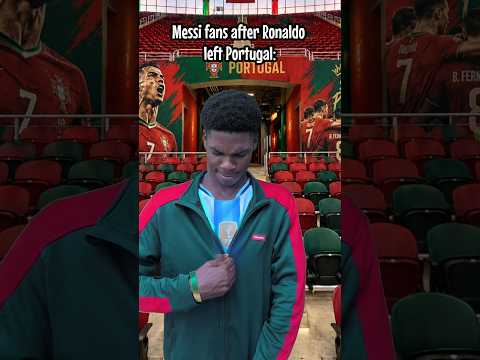 bangkuvip88 x anjir toto - Reaksi Fans Ronaldo Setelah Ia Meninggalkan Portugal vs Fans Messi 😭