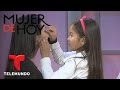 Niñas maquillan a sus mamas | Telemundo Mujer | Telemundo