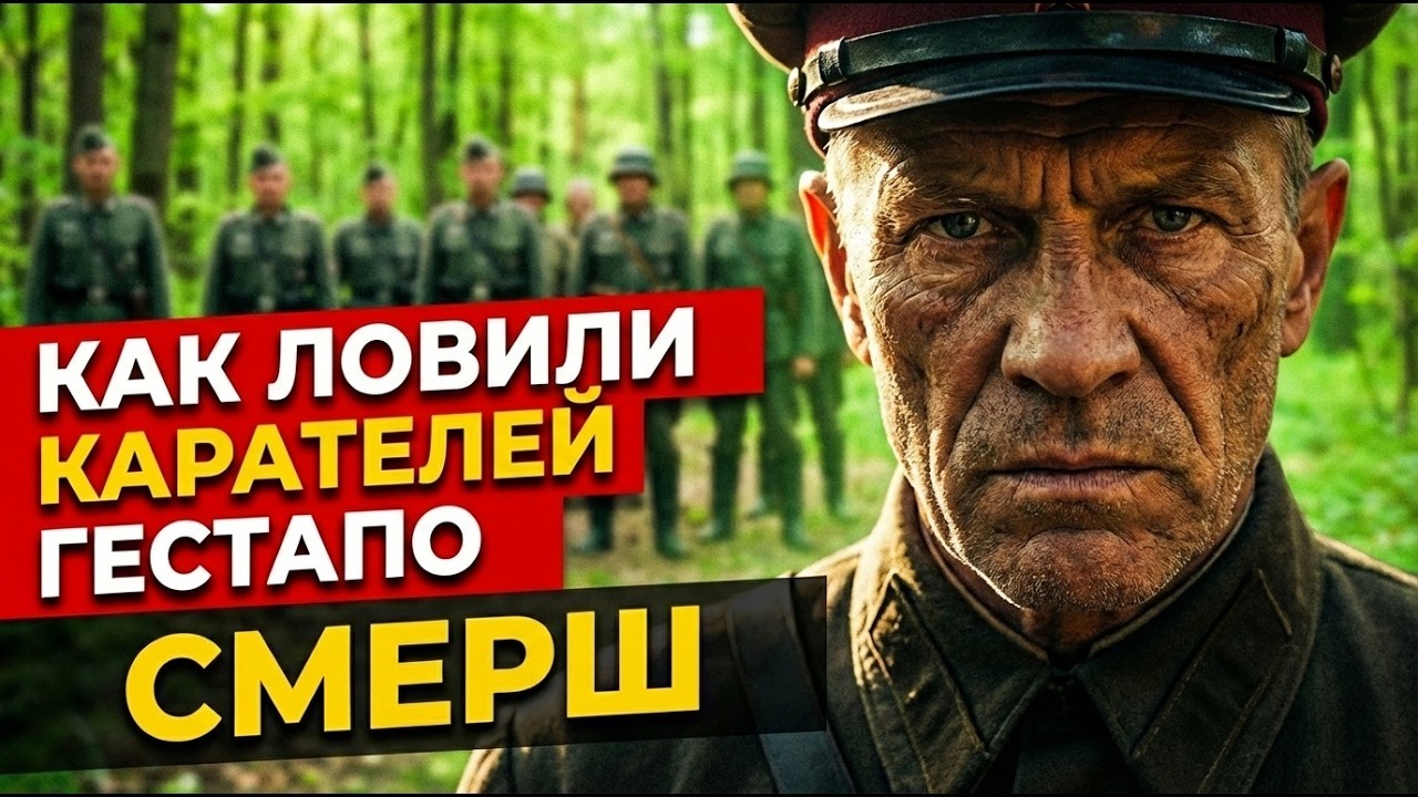 ОНИ БЫЛИ ХУЖЕ ЗВЕРЕЙ — охота СМЕРШа на ГЕСТАПО в тылу
