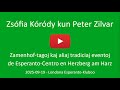19a de septembro 2025 - Zsófia Kóródy kun Peter Zilvar