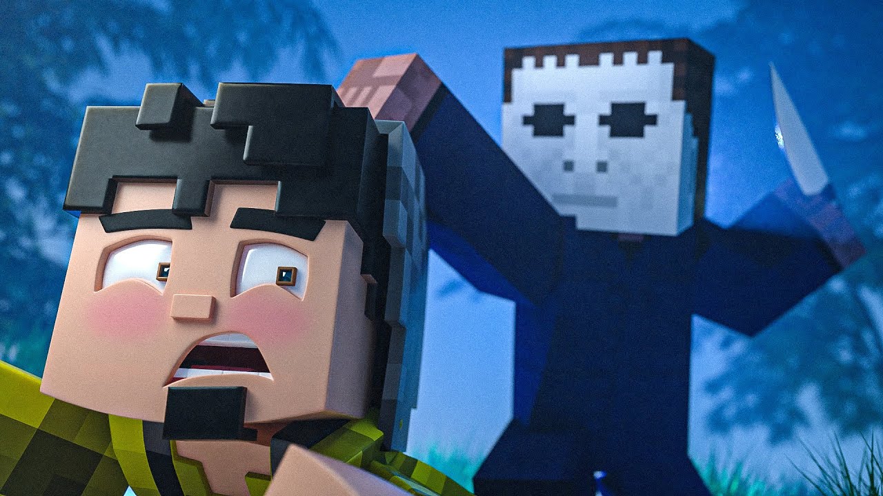 MICHAEL MYERS ME ATACOU NO MINECRAFT!!