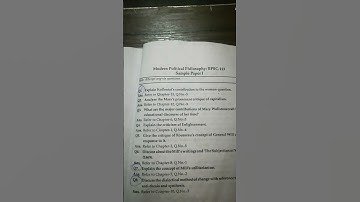 IGNOU BPSC- 113 || Very Important Question.... 👍👍 #politicalscience ***