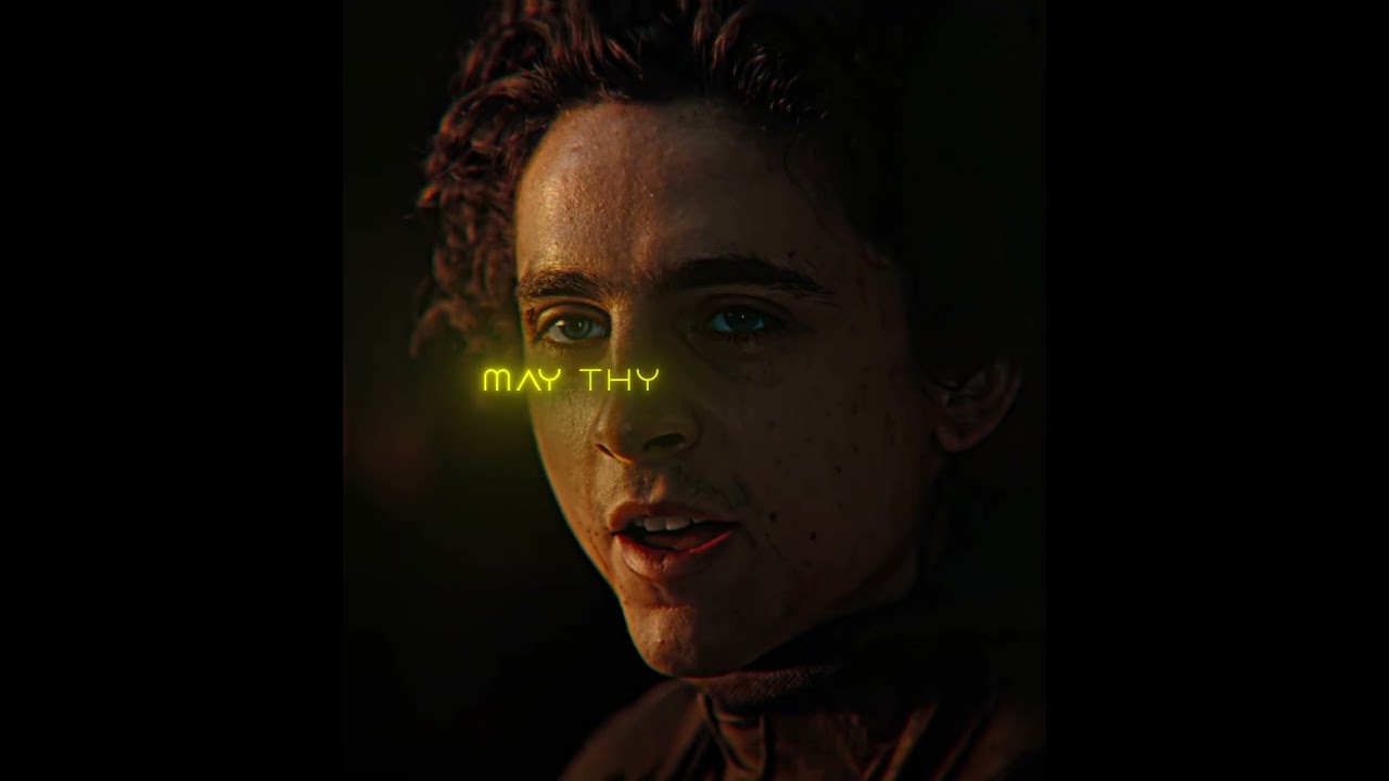 Paul Atreides vs Feyd Rautha - "May Thy knife chip and shatter" | Dune Part 2 Edit | 
