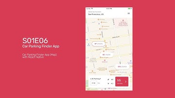 Car Parking Finder App - React Native Tutorial