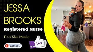 Jessa Brooks Biography | Registered Nurse, Plus Size Model