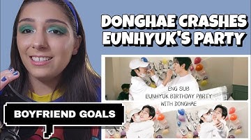 Donghae crashes Eunhyuk
