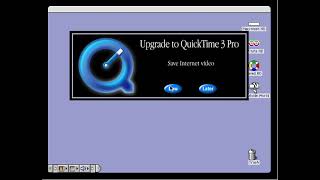 Famous QuickTime 3 Sample Movie on Mac OS 8.6 Wealth