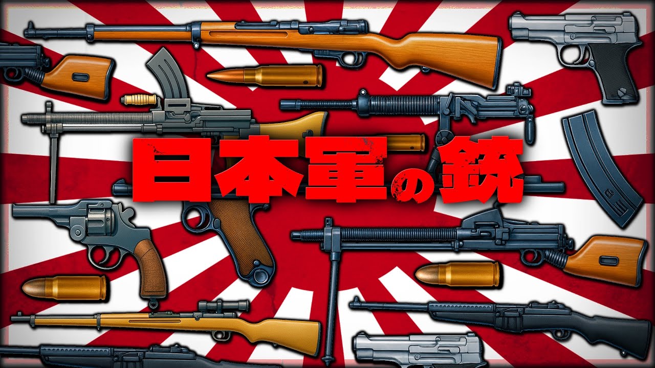 Various Guns of the Japanese Army] Rifles and Machine Guns - YouTube