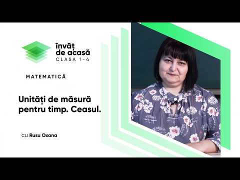 Video: Care este perioada unităților la matematică?