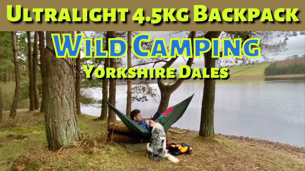 Wild Camping Uk Backpacking To Brimham Rocks Yorkshire Dales National Trust Thermarest Trekker Chair Youtube
