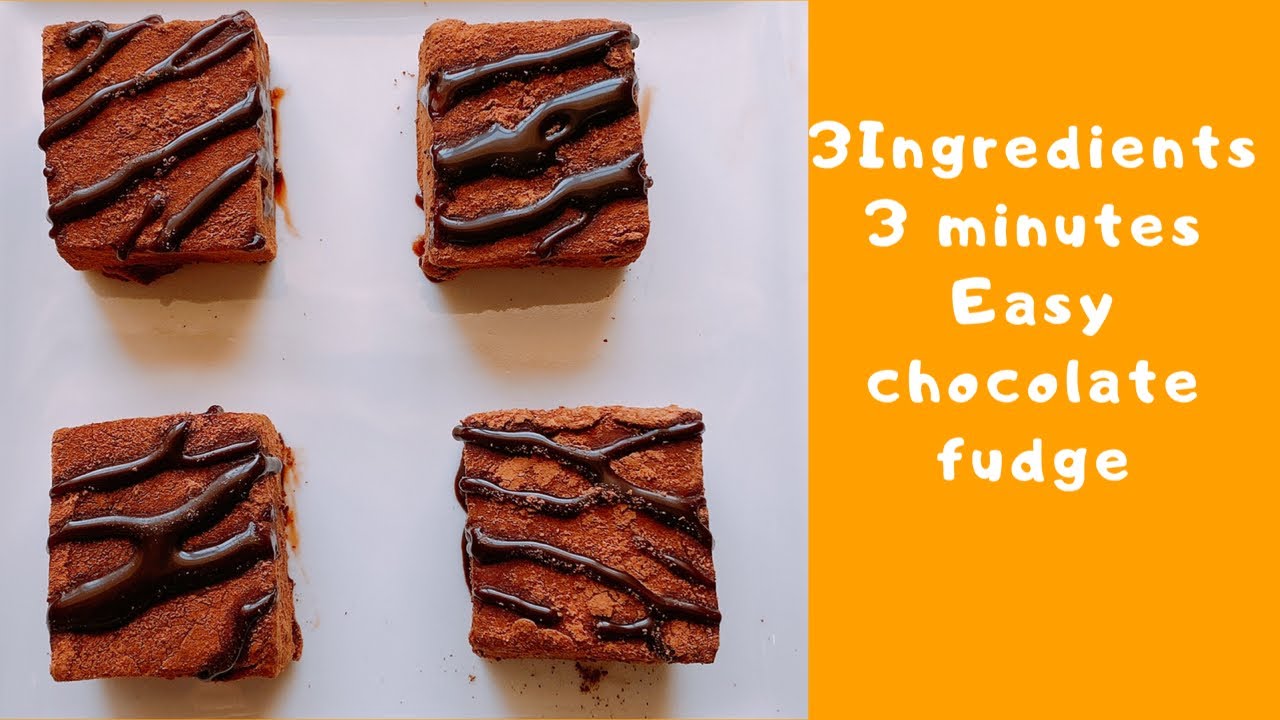 Easy Chocolate fudge Spice Hood Malayalam YouTube