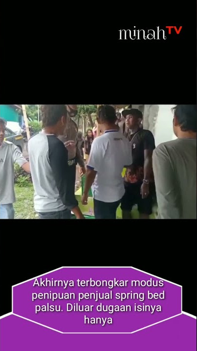 penjual spring bed palsu TERCIDUK #shorts #penipuan #terciduk #beritaterkini