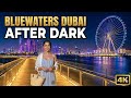 Dubai Night Walk Tour |Is This the Best Waterfront Walk in Dubai? Jbr To Bluewaters ( 2026 4K)