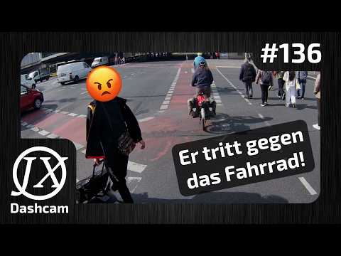 Bike Accident & Audacious Pedestrians #roadrage #crash | #136 Dashcam Compilation Berlin | Germany