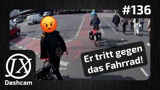 Bike Accident & Audacious Pedestrians #roadrage #crash | #136 Dashcam Compilation Berlin | Germany
