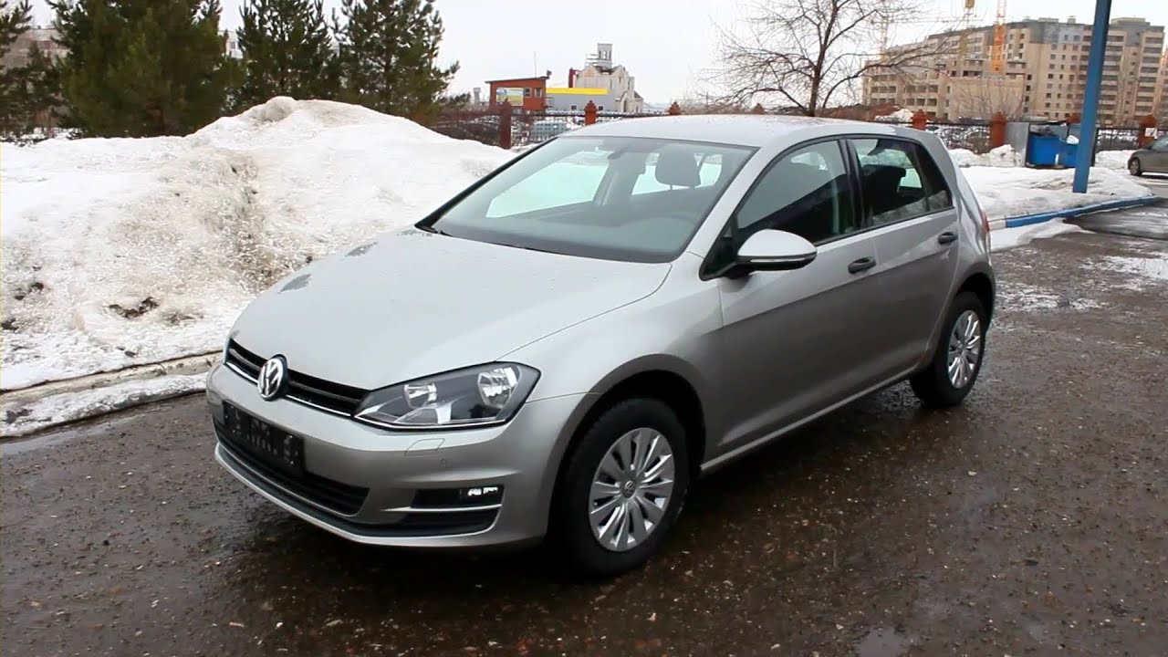 2014 Фольксваген Гольф Mk7. Обзор (интерьер, экстерьер, двигатель ...