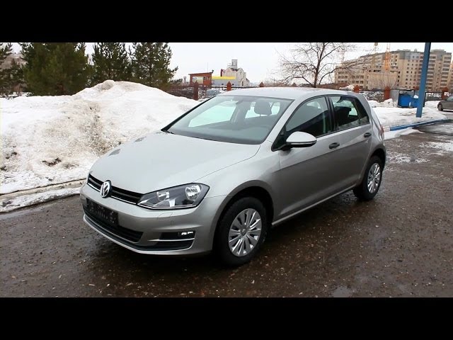 2014 Фольксваген Гольф Mk7. Обзор (интерьер, экстерьер, двигатель).