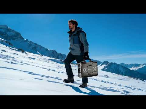 Дизельний економний нагрівач для дому, авто HCALORY Toolbox Compact 2S 8 кВт — 12/24 V + 220–240 V, App, 0.12–0.36 л/год, видео 2