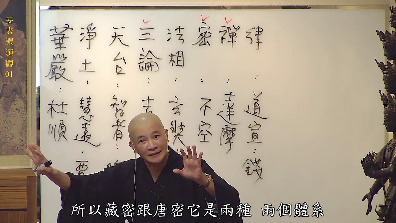 賢首禪苑體佛法師 妄盡還源觀01 Youtube