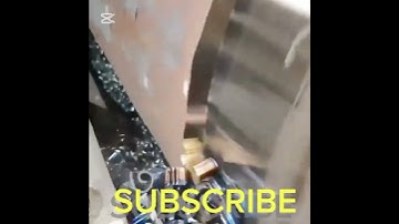 How to tak u turn on lathe machine turning process 🤔🤔#shortvideo #viralvideo #short #video #how