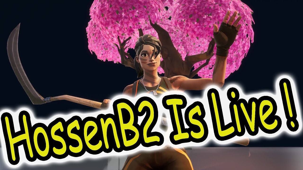 Fortnite Live Stream With HossenB2