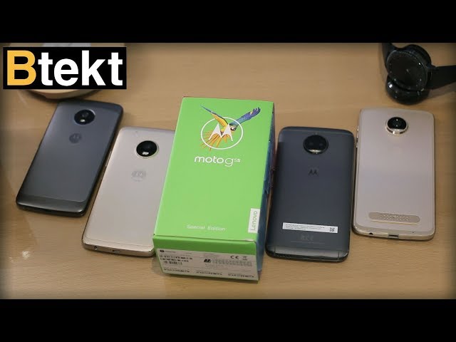 Moto G5s unboxing + size comparison with G5, G5 Plus, G5s Plus and